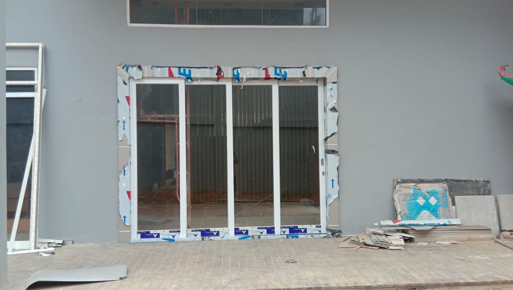 Kardi Pasar Swadaya Pintu Sliding Aluminium - Dokumentasi Proyek